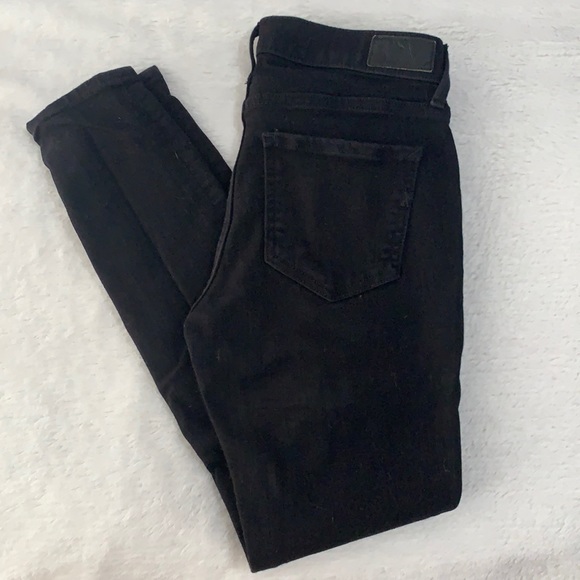 Express black skinny jeans